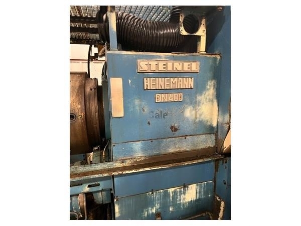 30" Heinemann #DN-400, hollow spindle CNC lathe, 12" hole, 100 HP, air chuck, tool holder rail w/ATC, Fanuc - Image 1