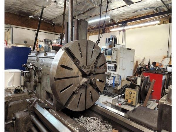 36" x 108" Monarch #36" NN, engine lathe, 3-Jaw chuck, 8" quill, 1946 - Image 2