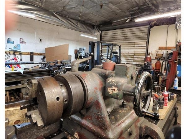 36" x 108" Monarch #36" NN, engine lathe, 3-Jaw chuck, 8" quill, 1946 - Image 3
