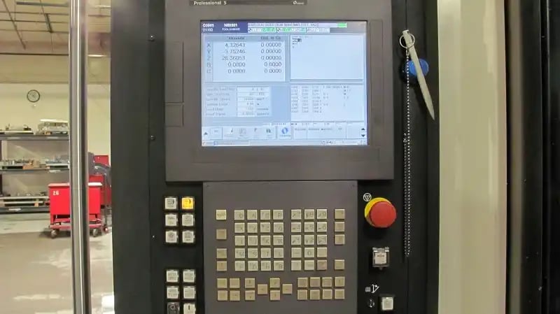 Makino #A61NX-5E, 60 automatic tool changer, 28.7" X, 28.7" Y, 26.8" Z, 24000 RPM, HSK-A63 taper, 80 HP - Image 7
