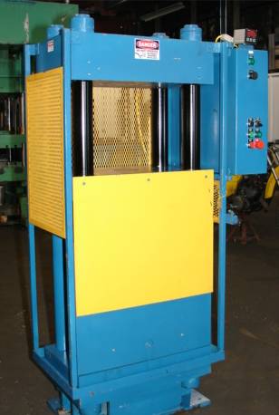170 Ton, 19" x 17", up-act.4 post, 16" daylight, 12" stroke, newer controls & hydraulic, AB PLC, #1270 - Image 1
