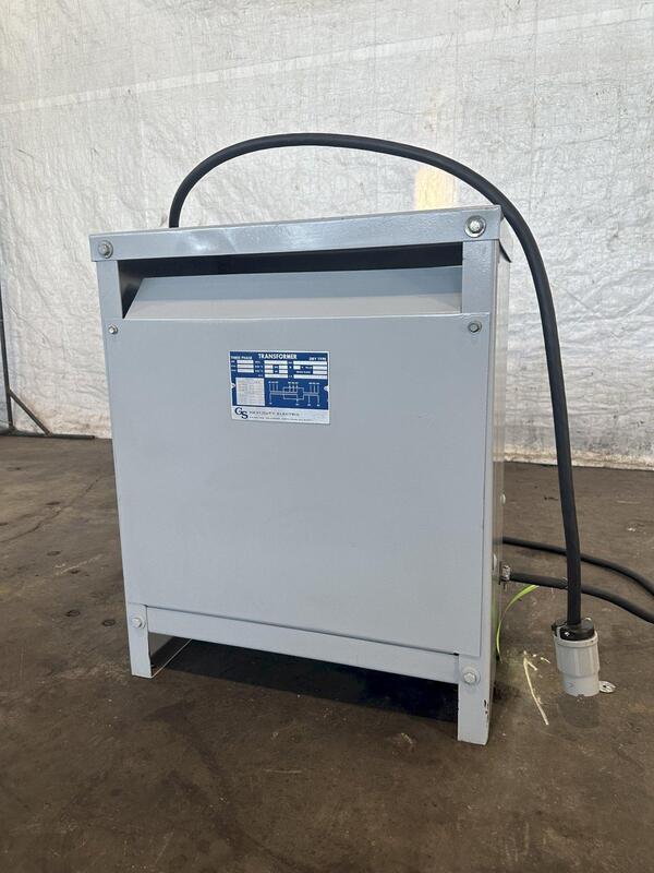 7.5 KVA 460 Primary, 230Y/133 Secondary, GS Step Down Transformer, dry type - Image 2