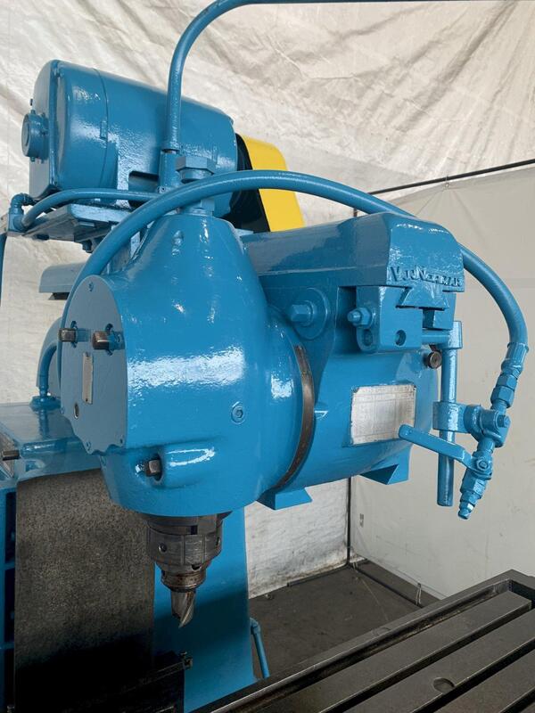 Van-Norman, Vertical Universal Milling Machine, 14" x64" table, 50-taper, 50-2000 RPM - Image 4