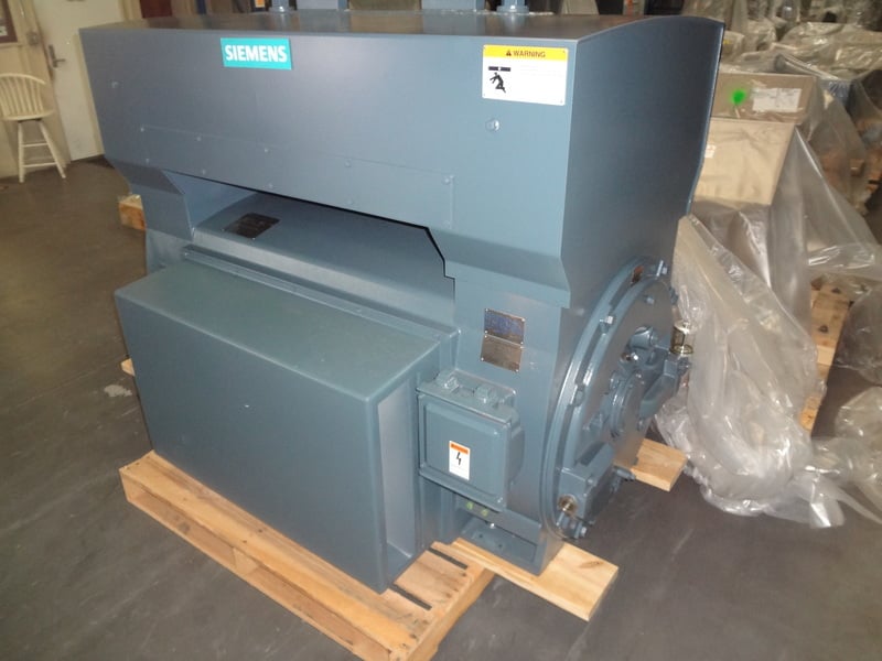1750 HP 3580 RPM Siemens, Frame 5812S, weather protected enclosure type 2 SB, new, 2300/4000 Volts - Image 2