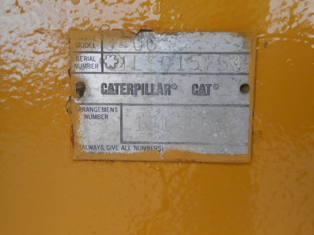 320 KW Caterpillar #D3406B DITA SR4B, complete package, 1800 RPM, 3/60/480 Volts - Image 7