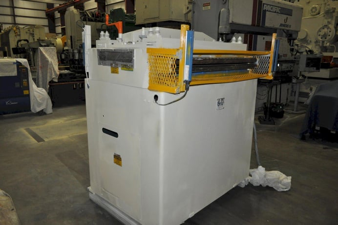 48" x .093" CWP #48D-11, straightener, 11 roll, entry & exit pinch rolls, loop Control, 58" passline, 4.2" - Image 2