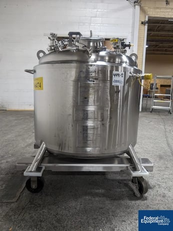 158 gallon DCI Reactor, Hastelloy C22, 38" diameter x 27" straight side, dish top & bottom, 45 psi @ 350°F - Image 6