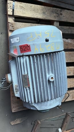 75 HP 3550 RPM Reliance, Frame 365TS, TEFC, 460 Volts - Image 1