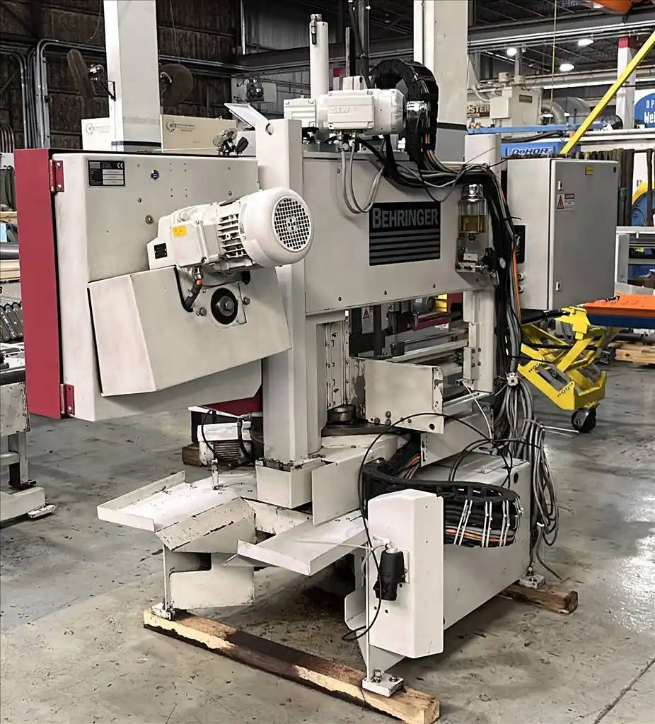 Behringer #HBE320-523GA, automatic miter band saw, 12.5" rounds, 2018, S46130 - Image 6