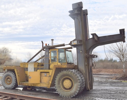 90000 lb. Caterpillar #V900-CH, forklift container handler - Image 6