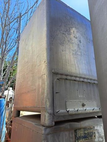 75 cu.ft., Tote Systems, Aluminum bin, 42" x 48" x 64" - Image 2