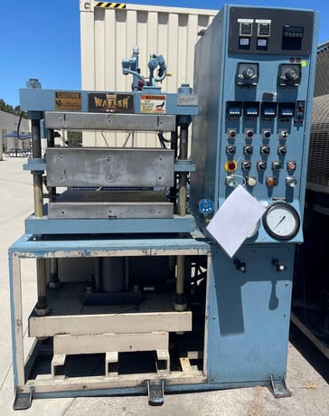 50 Ton, Wabash #PC50-2418-4TM, Platen Press, 24 x 18 Electric Heated, 9600 watts - Image 8