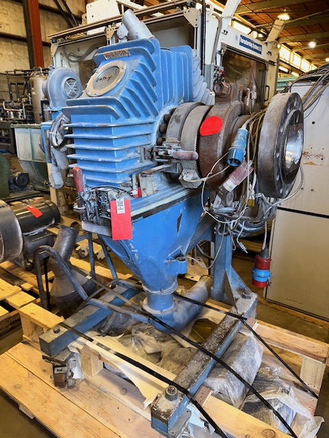 Buss, hot cut pelletizer package, 2 blade rotor, multiple die plates, 12.5 KW 460 V. motor - Image 1