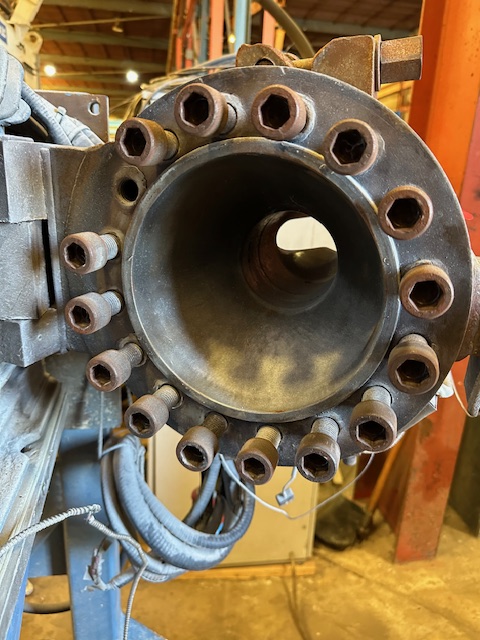 Buss, hot cut pelletizer package, 2 blade rotor, multiple die plates, 12.5 KW 460 V. motor - Image 7