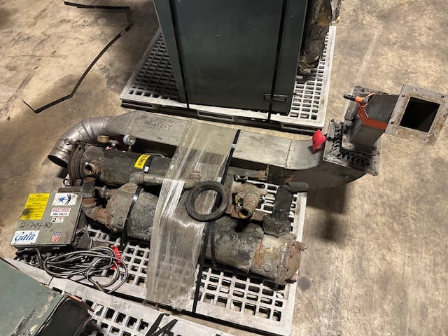 Gala #6, underwater pelletizer system, including spin dryer, die plate w/cutter assembly - Image 2