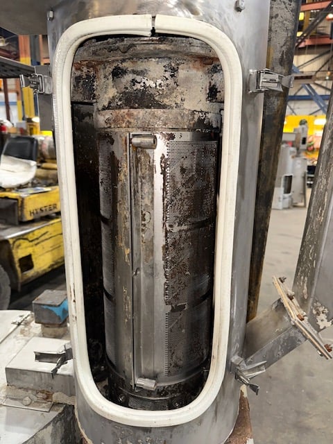 Gala #6, underwater pelletizer system, including spin dryer, die plate w/cutter assembly - Image 10