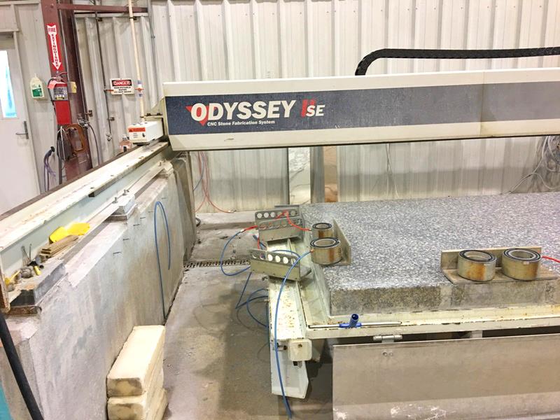 Park Industries #Odyssey-II, CNC work center, 5' x10' table, 20 HP, 10k RPM, 6.25" blade, Siemens 840Di, 2005 - Image 4