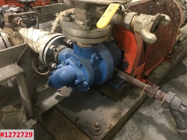 1-1/2" Viking #HL-4724, gear pump, 10 GPM, 150#, 316 Stainless Steel, jacketed, 2 HP, #1272773 (6 available) - Image 2