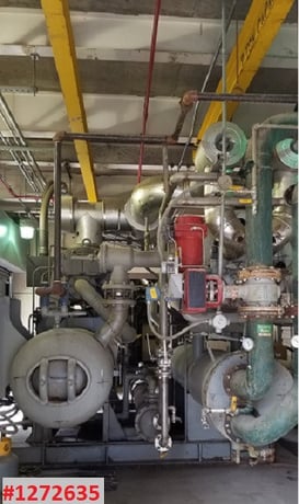 200 Ton, GEA-FES Chiller package #TR200-DR-DX, screw compressor model W-52, R-22,500 HP, 2004, #1272635 - Image 7
