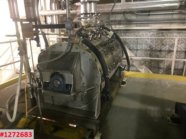 Hosokowa-Bepex #TJS-30-60 Turbulizer, Hi intensity continuous mixer, 316 Stainless Steel, jacketed, 30" dia. - Image 8
