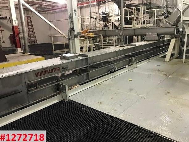 Divine Eng Divine Conveyor Divinalator #T304 Drag Link, horizontal or inclined, Stainless Steel housing 7' ' - Image 2