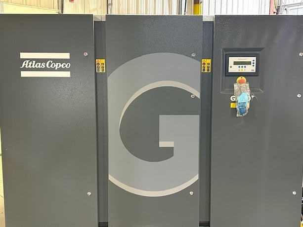 642 cfm, Atlas Copco #GA90+ compressor, 125 HP - Image 1