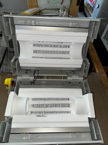 Lindberg / Blue M HTF55322C, split hinge tube furnace, 1200&deg;C, 12" heating zone, 2015 - Image 4