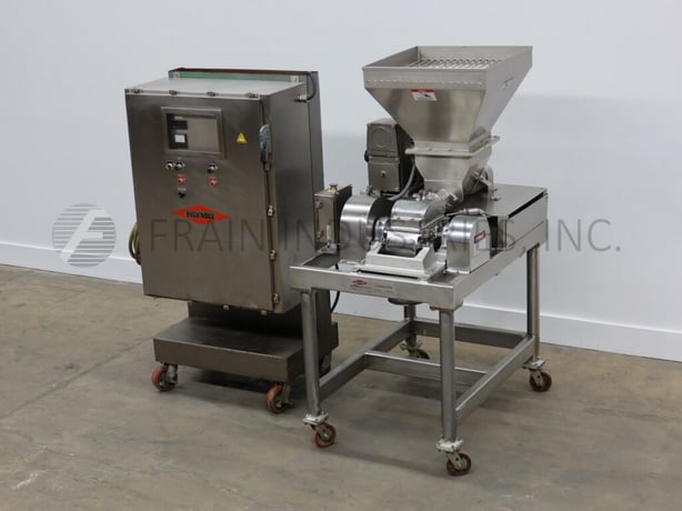 Fitzpatrick #DAS06, 316 Stainless Steel hammermill, jacketed chamber cover, 16 fixed Stainless Steel knife / - Image 1