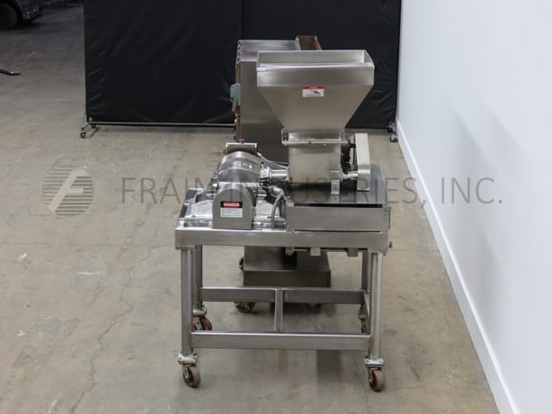 Fitzpatrick #DAS06, 316 Stainless Steel hammermill, jacketed chamber cover, 16 fixed Stainless Steel knife / - Image 3