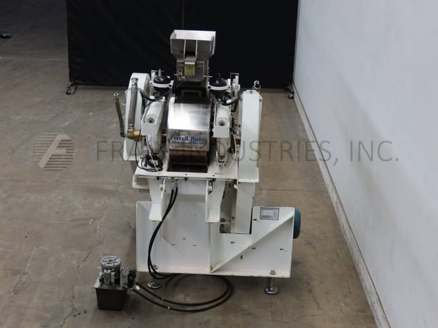 Ferrell Ross #18x12-Flakemaster, flaking mill, rated up to 150 lbs per hour, air over hydraulic pump - Image 3
