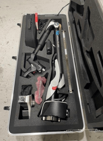 Hexagon #Absolute-8525 arm with RS5 scanner, 2.5m measuring range, Polyworks Inspector 2019 - Image 1