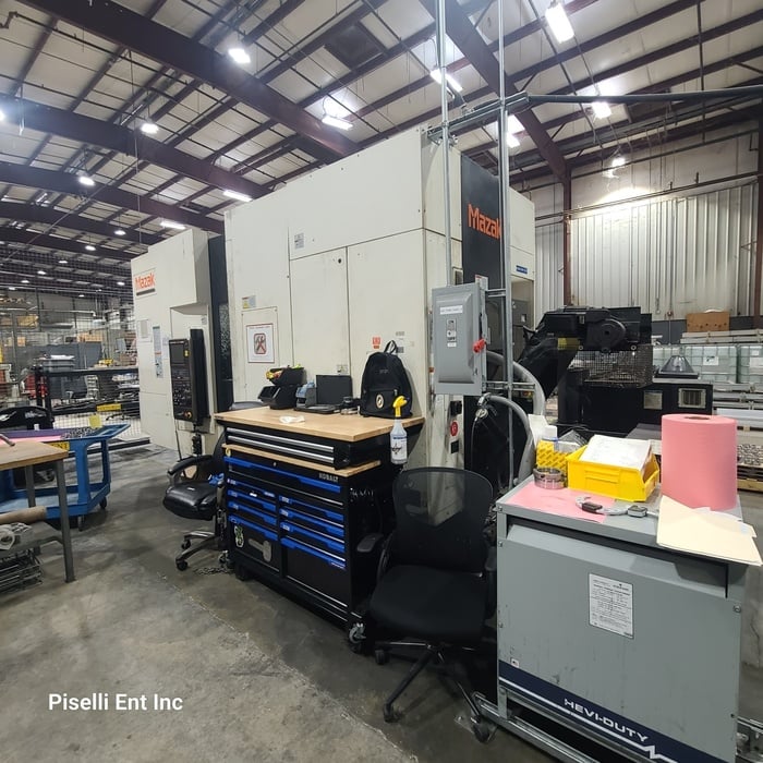 Mazak #Nexus-4000II, 4-Axis horizontal machining center, Matrix CNC Control, 22" X, 24.8" Y, 25.2" Z, 18000 - Image 2