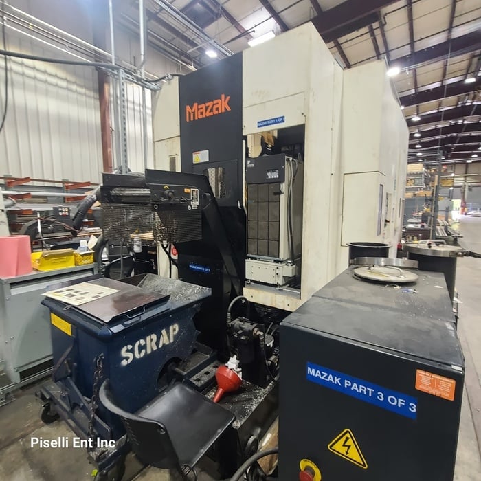 Mazak #Nexus-4000II, 4-Axis horizontal machining center, Matrix CNC Control, 22" X, 24.8" Y, 25.2" Z, 18000 - Image 7