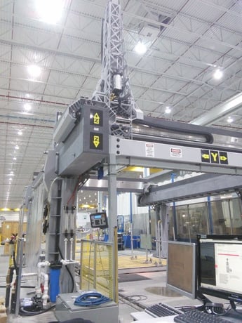 Mistras #UPK-20G, Gantry System, Automated 12-Axis Ultrasonic C-scanning, 20' L x 13' W x 8' H, S/N UP-8911C - Image 2