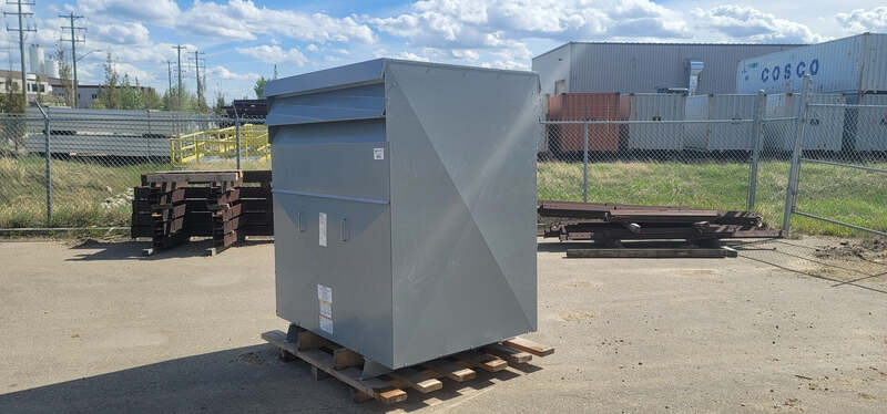 225 KVA 4160Y/2402 Primary, 600 Secondary, Hammond, auto transformer, dry, Nema 3R - Image 8