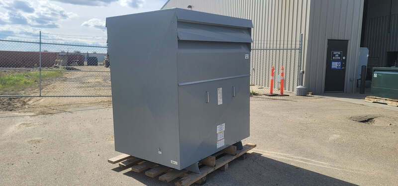 225 KVA 4160Y/2402 Primary, 600 Secondary, Hammond, auto transformer, dry, Nema 3R - Image 10