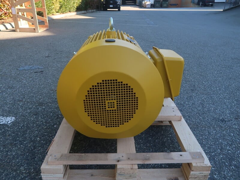 40 HP 1200 RPM OMEC OMN-364T-6, Frame 364T, continuous duty, 600 Volts, new surplus - Image 4