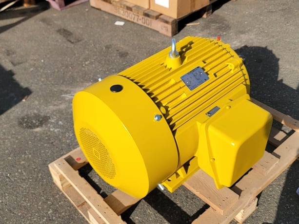 40 HP 1190 RPM OMEC OMN-364T-6, Frame 364T, continuous duty, 208-230/460 Volts, new - Image 4