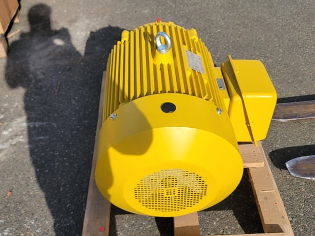 40 HP 1190 RPM OMEC OMN-364T-6, Frame 364T, continuous duty, 208-230/460 Volts, new - Image 5
