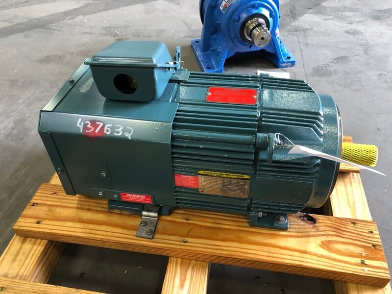 15 HP 1775 RPM Baldor IDFRPM21154C, Frame FL2162CZ, continuous duty, 460 Volts, new - Image 4