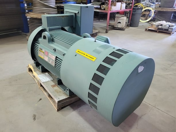 350 HP 3575 RPM Baldor 65BC03J40X, Frame 17AG5010S, heavy duty, inverter duty, 460 Volts - Image 1
