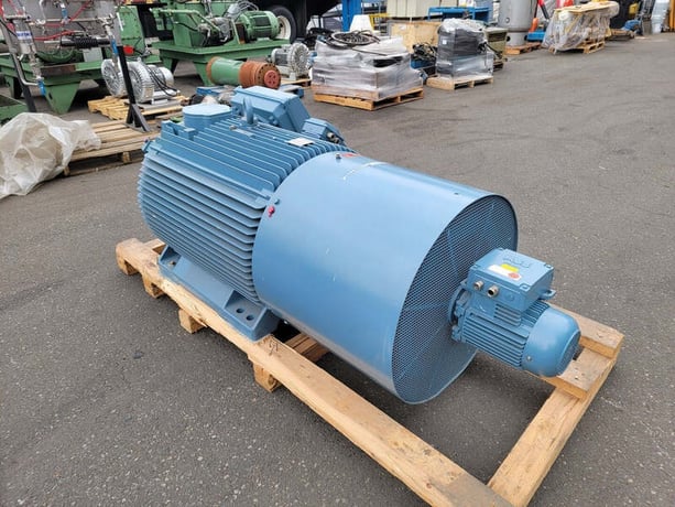 480 HP 1194 RPM ABB M2BA355MLA6B3, Frame 355M/L, TE, cast iron frame, 440 Volts, new - Image 9