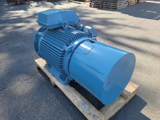 80 HP 1195 RPM ABB M2BA315SMB6V15, Frame 315S/M, TE, cast iron frame, 440 Volts, new - Image 8