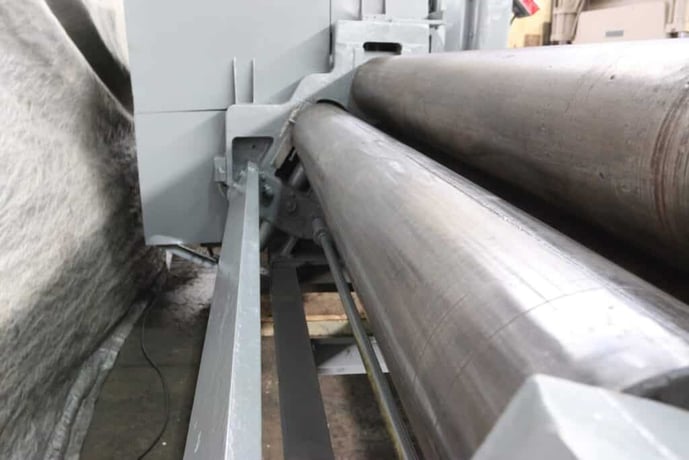 10' x 1/2" Bertsch #M-10240, 3-roll plate roll, 13" roll diameter - Image 10