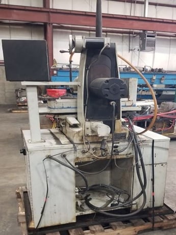 6" x 12" Harig #612-Autostep, semi-automatic surface grinder, Walker PMC, 1.5 HP3450 RPM - Image 4