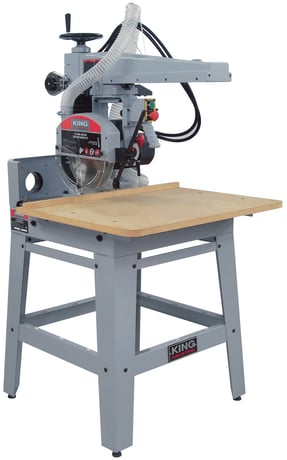 King Canada #KC-12RAS, 12' ' Radial Arm Saw, 12" blade diameter, 5/8" blade arbor, 2 HP, new - Image 1