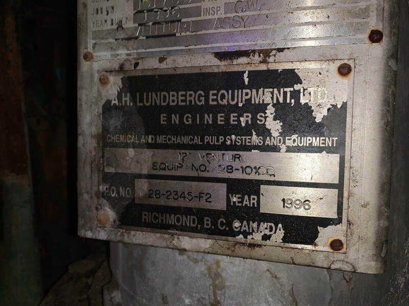 Venturi, Scrubber on Blue Frame, 60 psi @ 350F Tank Sec.1, 50 psi @ 300F TankSec.2 - Image 8
