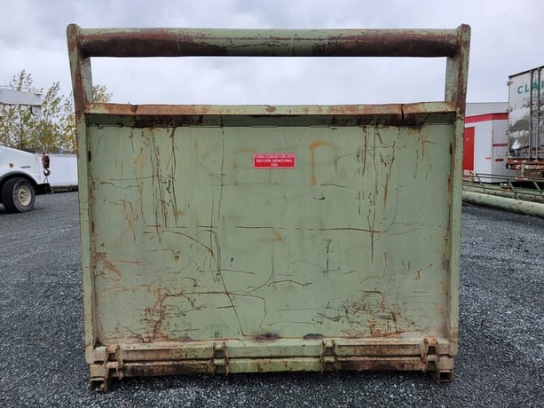 Chip Bin, 90" L x 94" width x 98" H outer dims. - Image 4