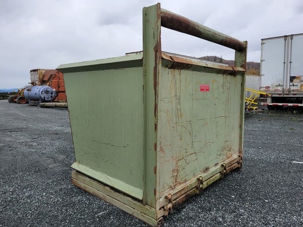 Chip Bin, 90" L x 94" width x 98" H outer dims. - Image 5
