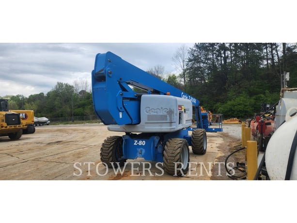 Genie Industries #Z80DX, boom lift, 8' platform, 4851 hours, S/N Z8014-4939, 2014 - Image 3
